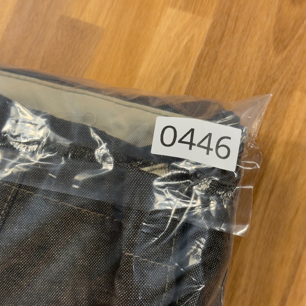 Scotch & Soda Lewis Slim Fit Trousers Mens 32x34 Charcoal Grey Textured Pants - Picture 13 of 13